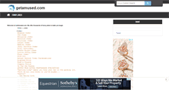 Desktop Screenshot of getamused.com